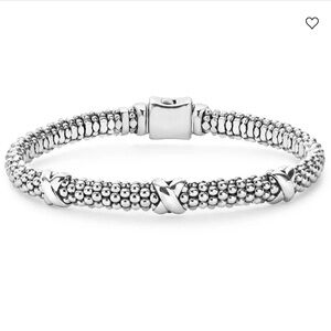 Lagos Three station X Caviar bracelet 6MM